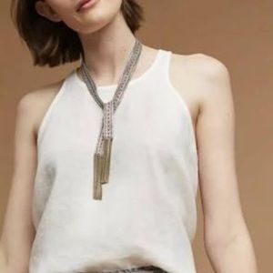 Maeve linen tank Anthropologie